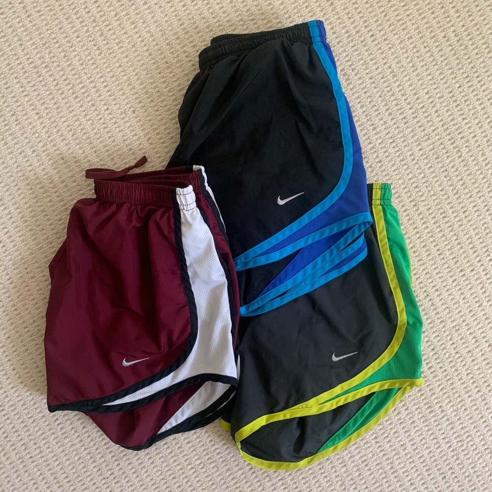 ALL 3 Pairs of Nike Dry-Fit Tempo Running Shorts